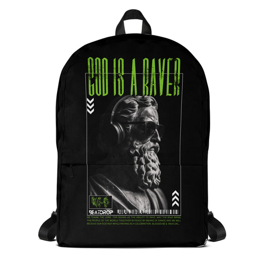 GOD IS A RAVER Rucksack