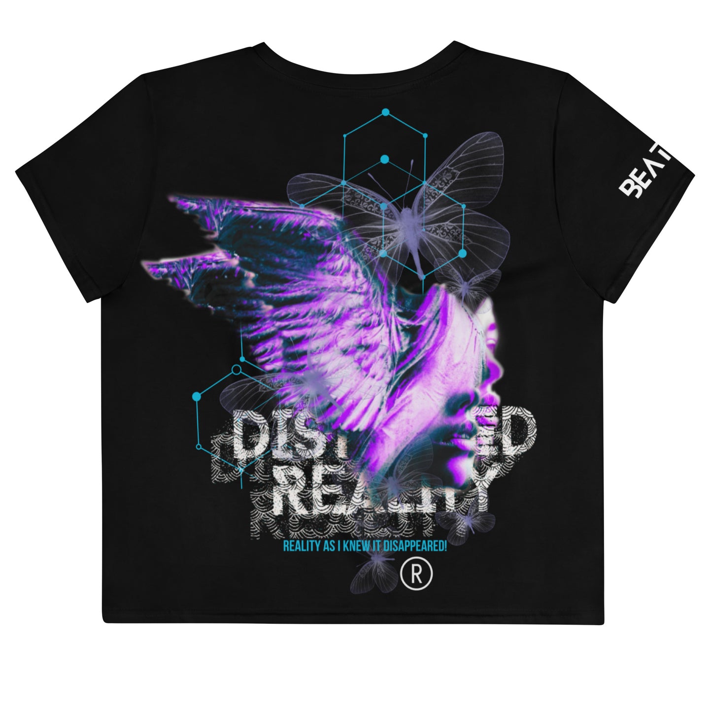 DISTORTED REALITY Crop-Top