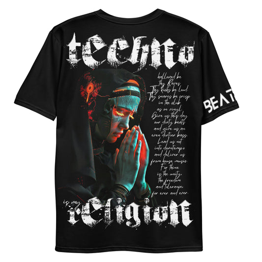 TECHNO IS MY RELIGION Tee