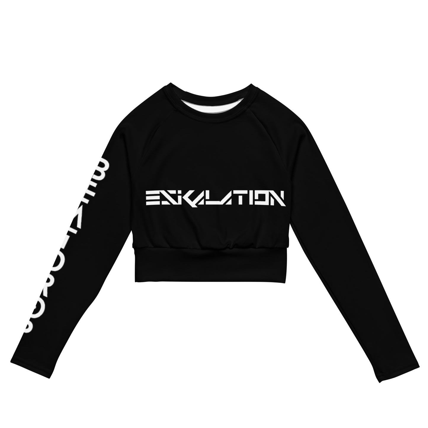 ESKALATION Langarm Crop Top