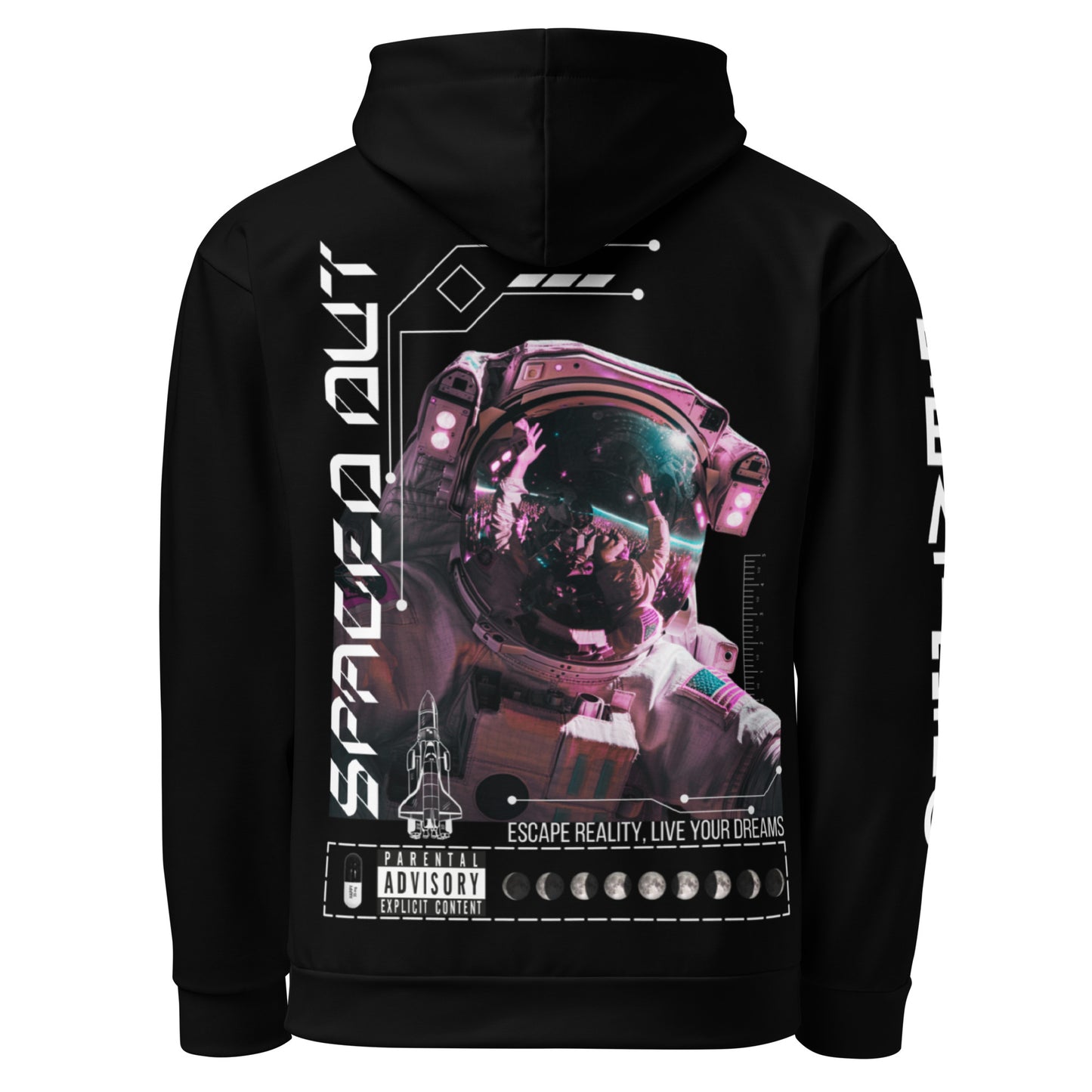 SPACED OUT Unisex-Hoodie