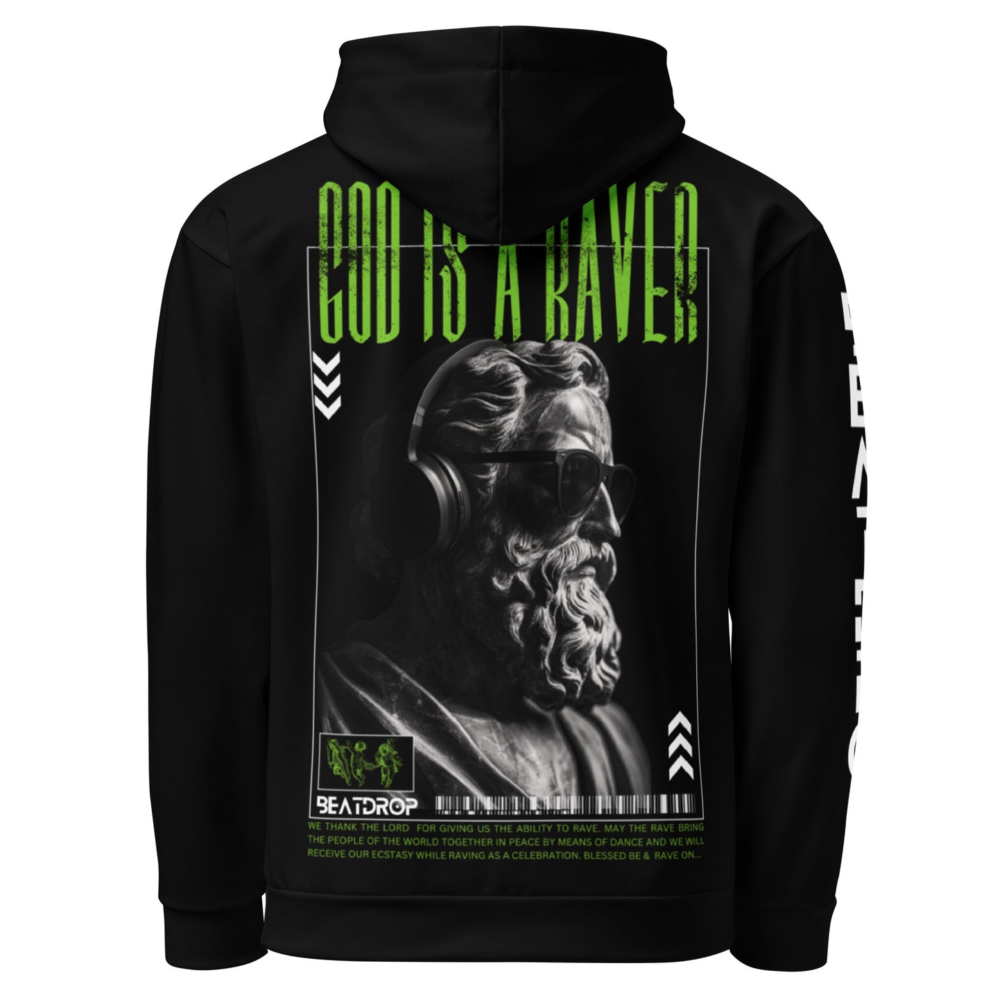 GOD IS A RAVER Unisex-Hoodie