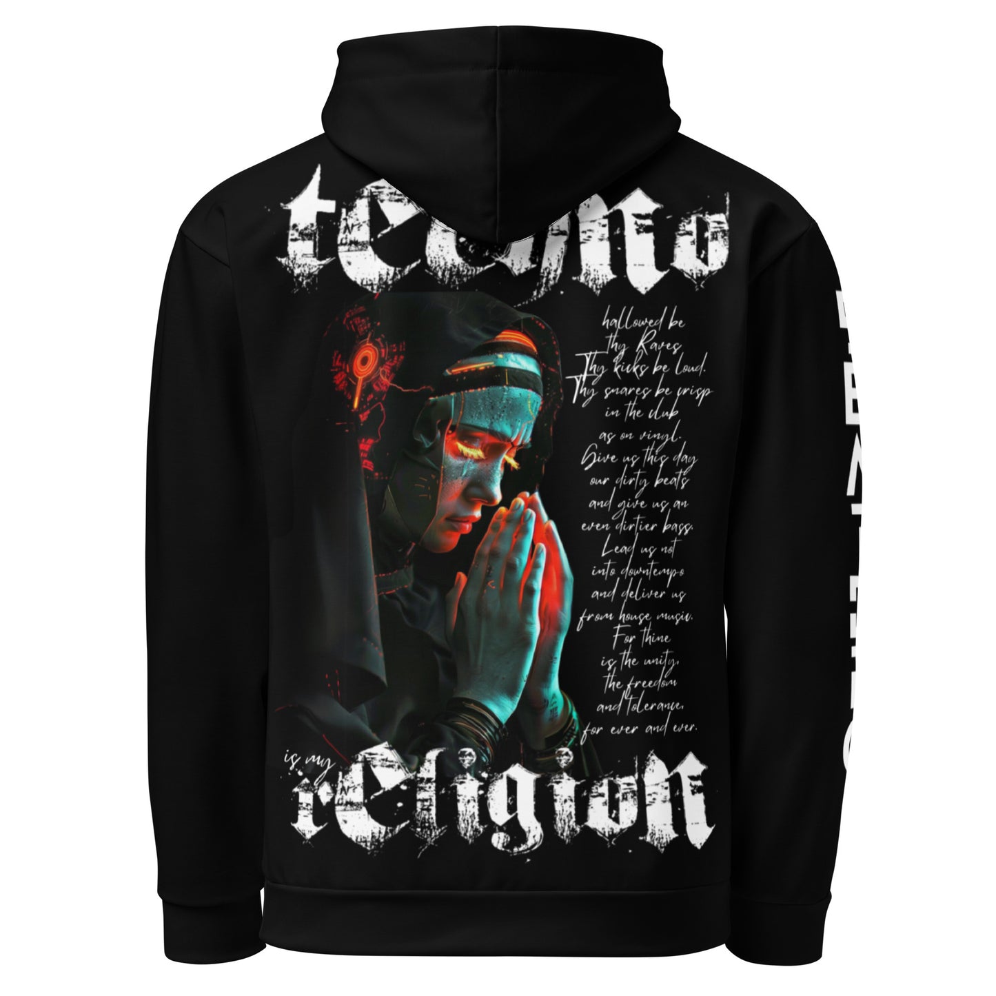 TECHNO IS MY RELIGION Unisex-Hoodie