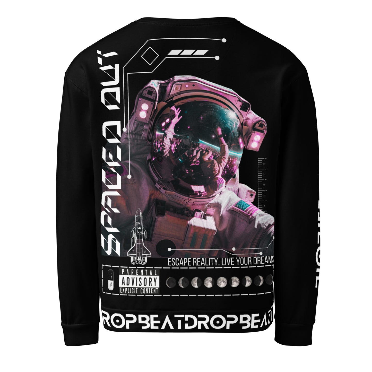 SPACED OUT Unisex-Pullover