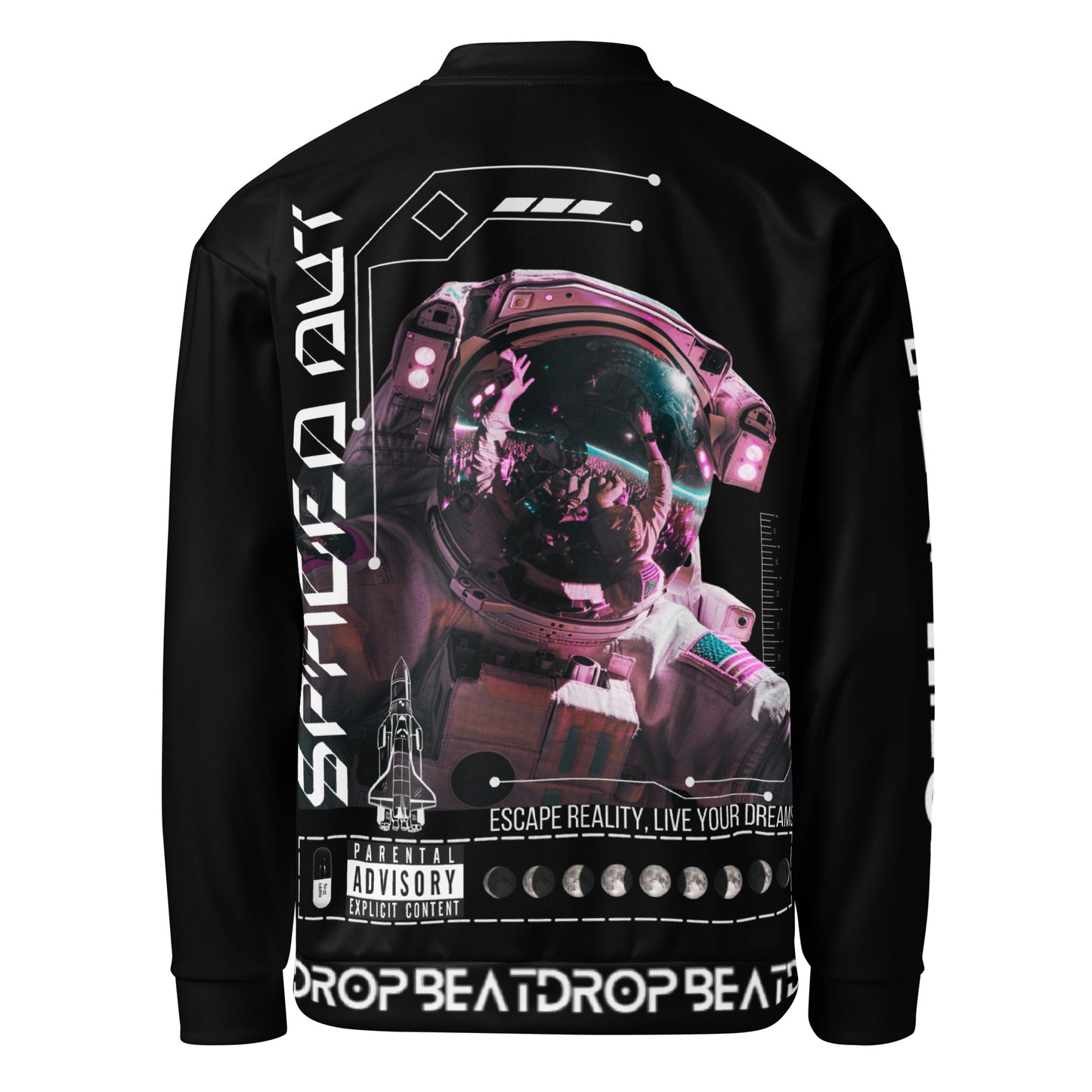 SPACED OUT Unisex Bomberjacke