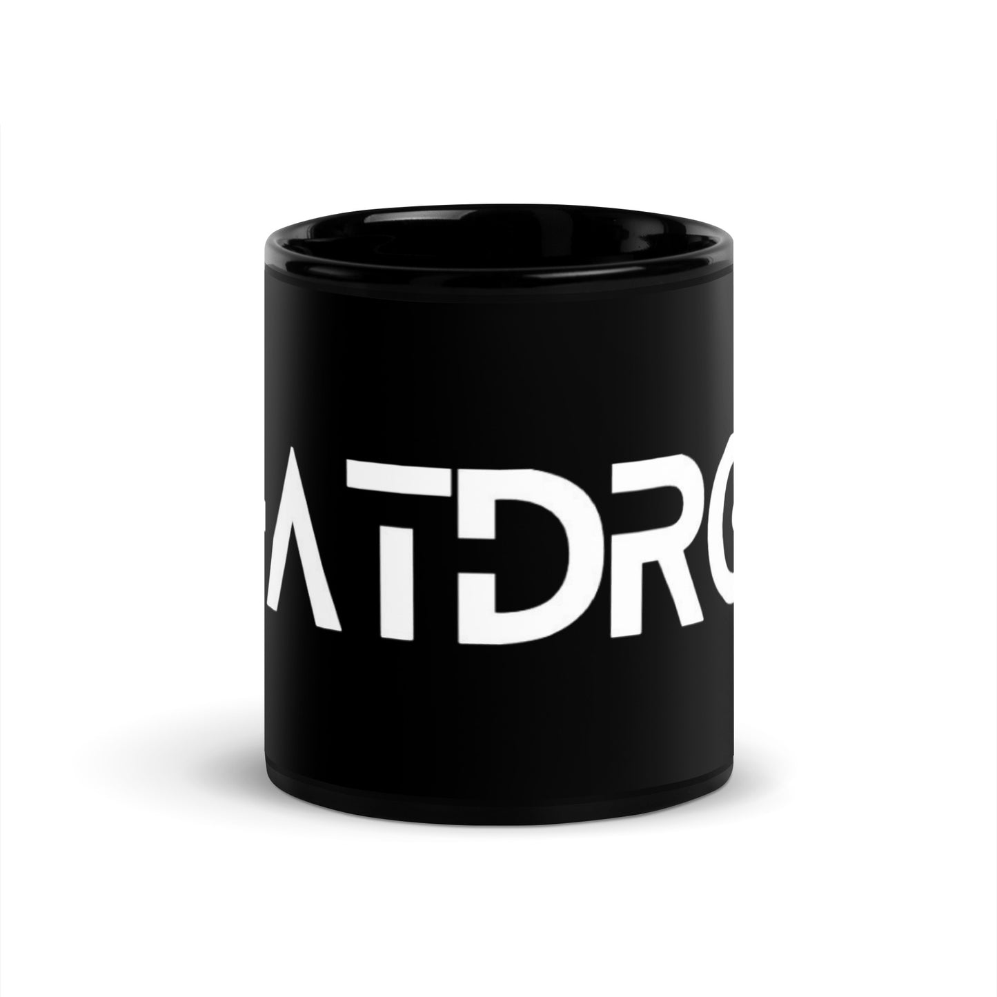 BEATDROP Schwarze glänzende Tasse