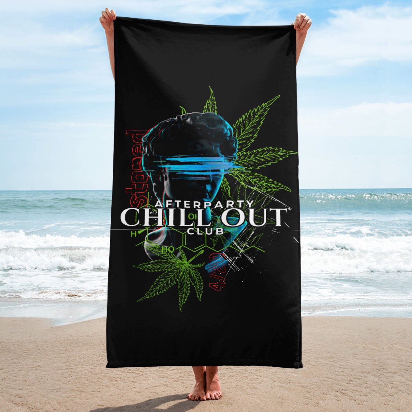 CHILLOUT CLUB Strandtuch