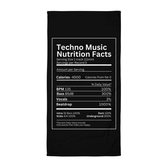 TECHNO FACTS Strandtuch