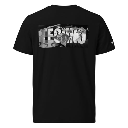 TECHNO Unisex-Bio-Baumwoll-T-Shirt