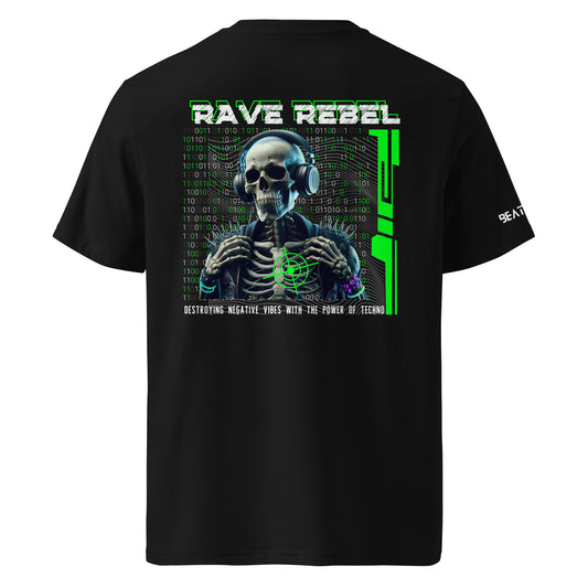 RAVE REBEL Unisex-Bio-Baumwoll-T-Shirt