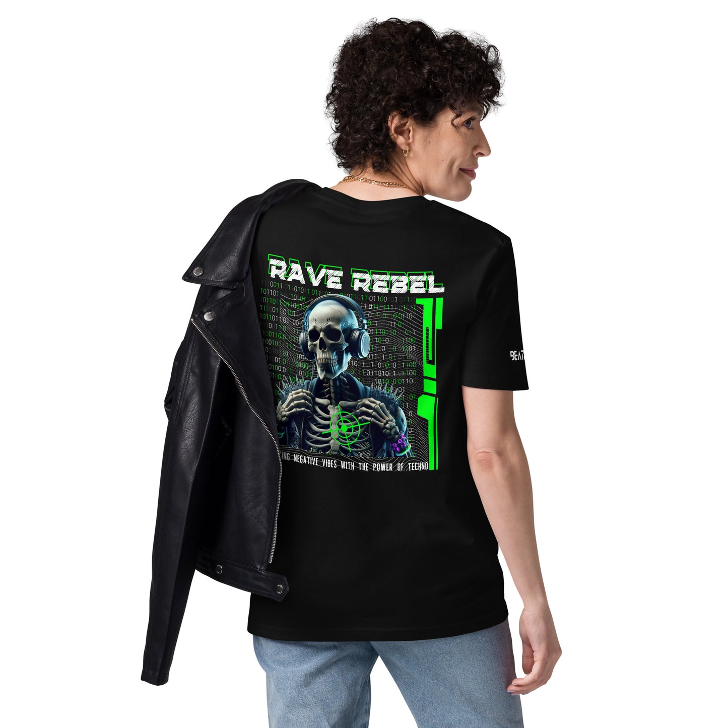 RAVE REBEL Unisex-Bio-Baumwoll-T-Shirt