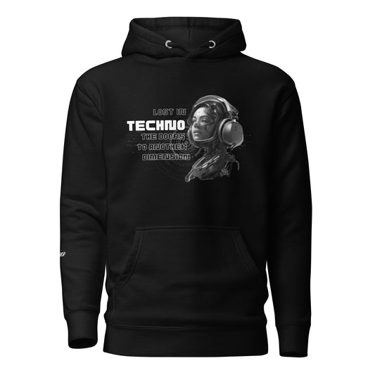 LOST IN TECHNO Unisex Hoodie